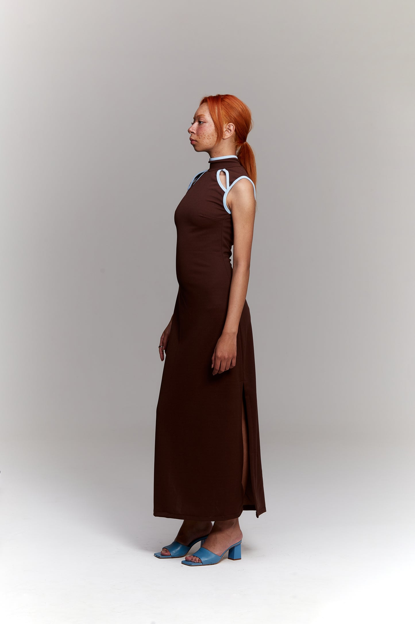 Vestido Iza Marrom image 4
