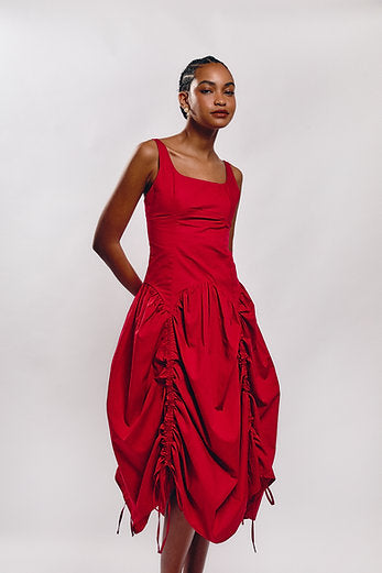 Vestido Maria Laura Vermelho