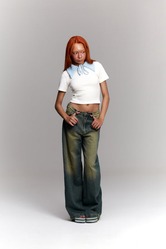 Calça Jeans Tina Azul