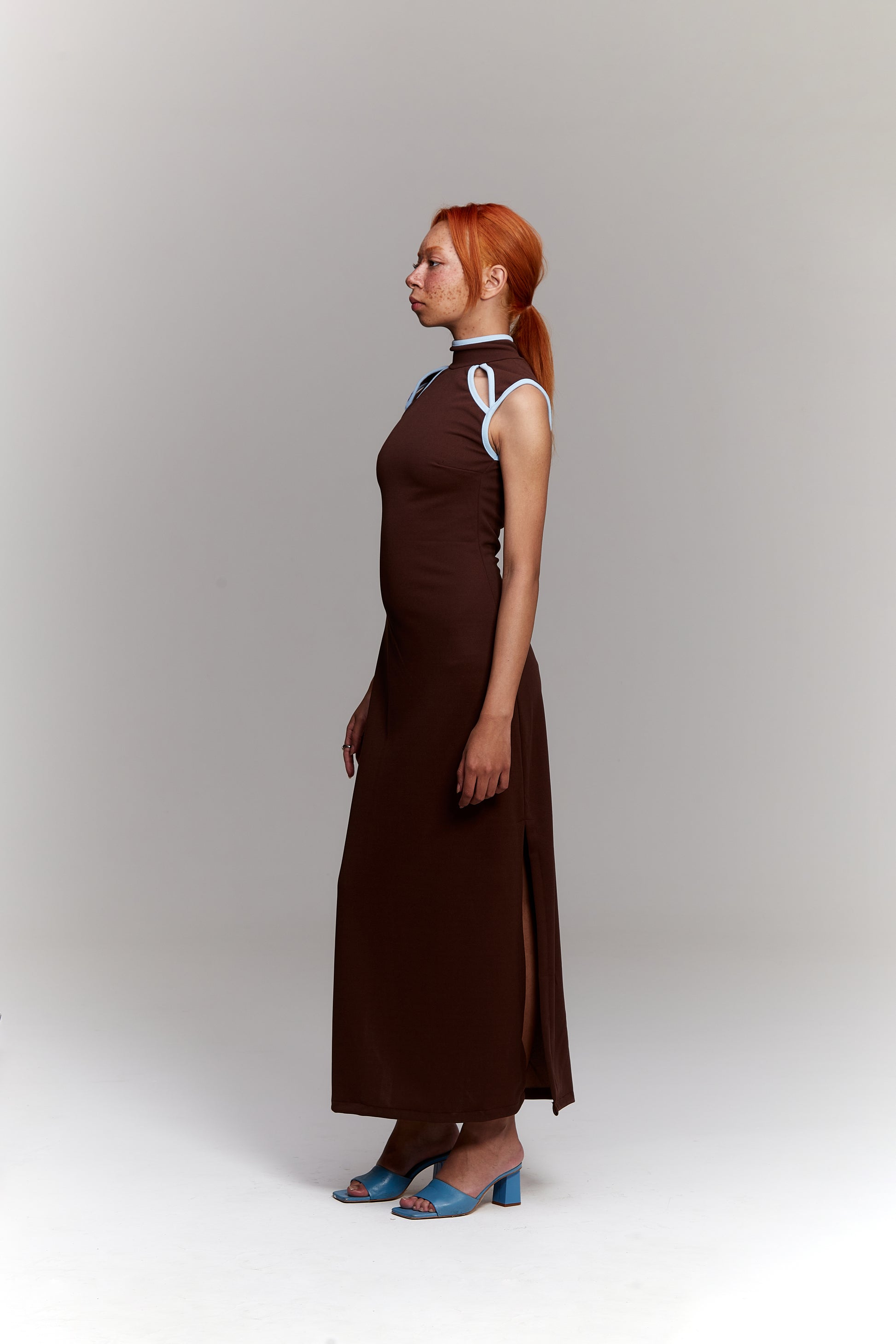 Vestido Iza Marrom image 4