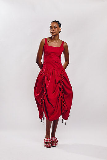 Vestido Maria Laura Vermelho