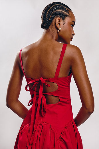 Vestido Maria Laura Vermelho