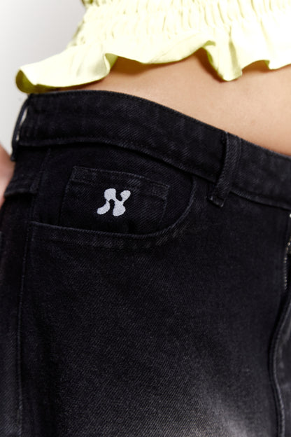 Calça Jeans Tina Preta